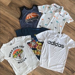 Boys kids shirts bundle